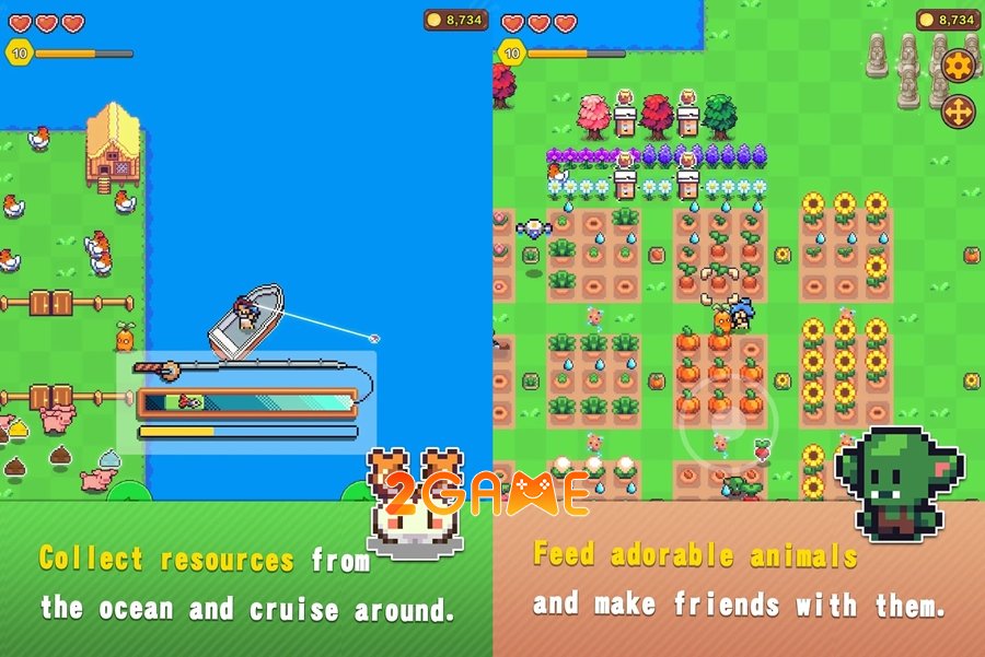 island-times-easy-life-4 Island Times: Easy Life – Game nông trại có gameplay phong phú và đồ họa pixel độc đáo island times easy life 4