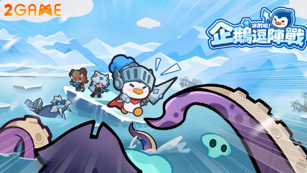 Bảo vệ căn cứ cùng chim cánh cụt trong game It’s Frezzing Penguin Battle its frezzing penguin battle 1