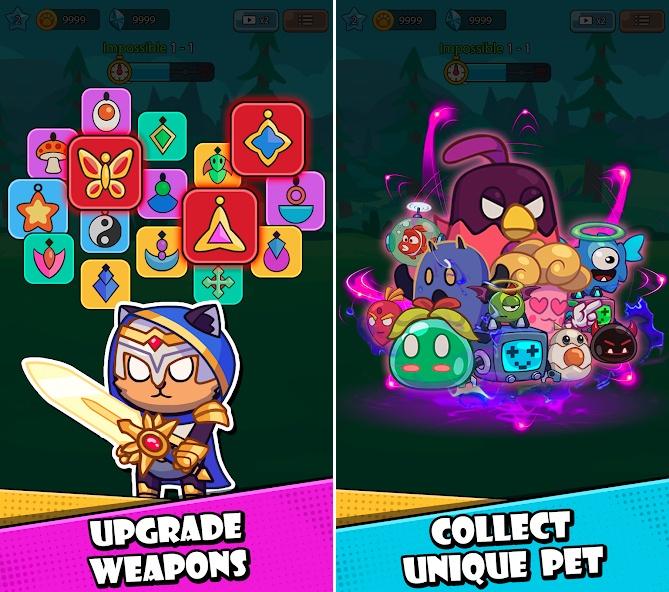 itukkrb Cat Legend: Idle RPG War - Tựa game do người Việt sản xuất đã ra mắt thông qua Google Play Store itukkrb