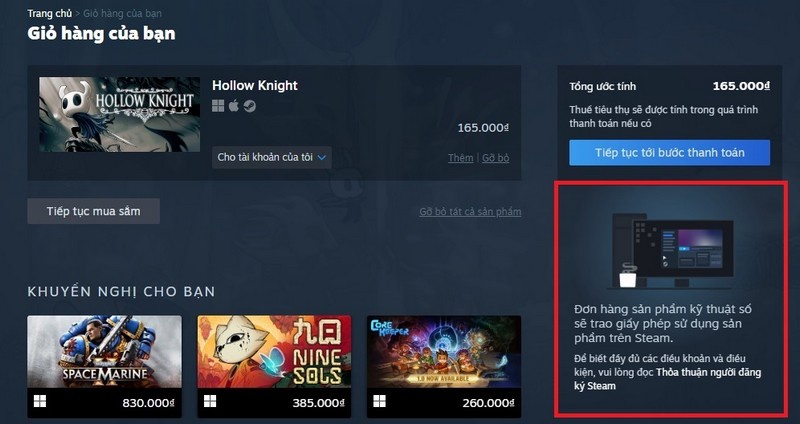 Steam bắt đầu cảnh báo người dùng rằng họ đang mua giấy phép chứ không phải trò chơi jhuu19s