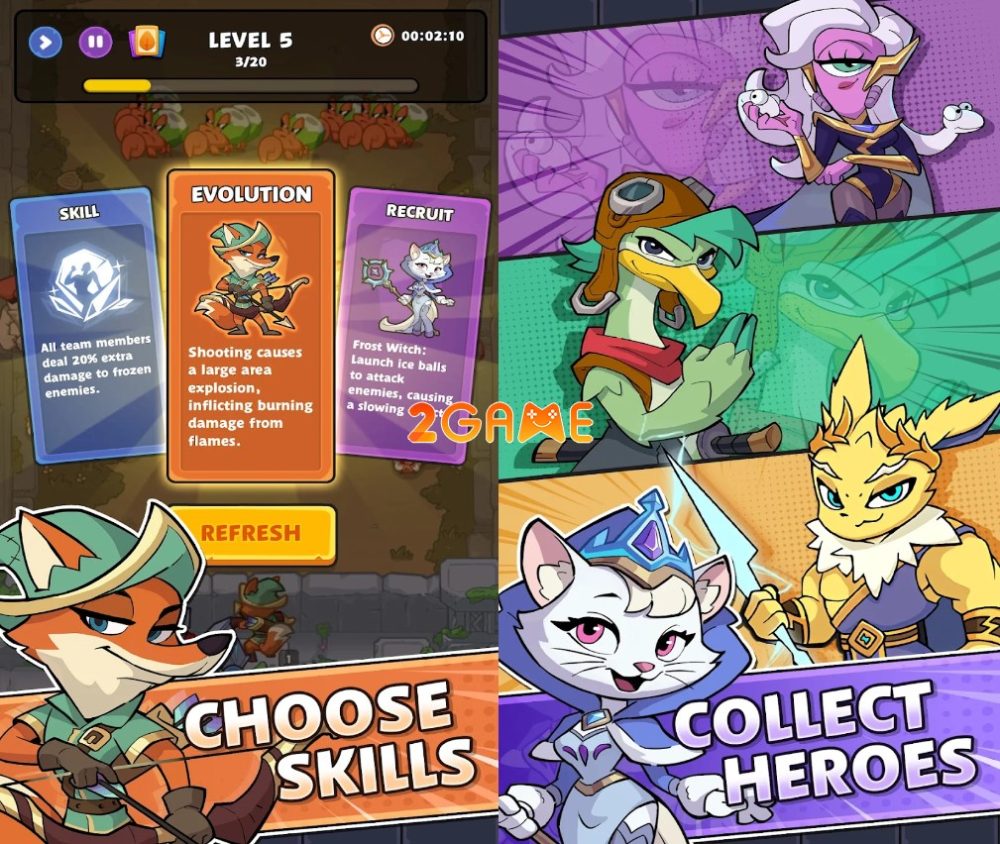 journey-survivor-2 Journey Survivor – Bảo vệ căn cứ cùng các nhân vật cổ tích journey survivor 2