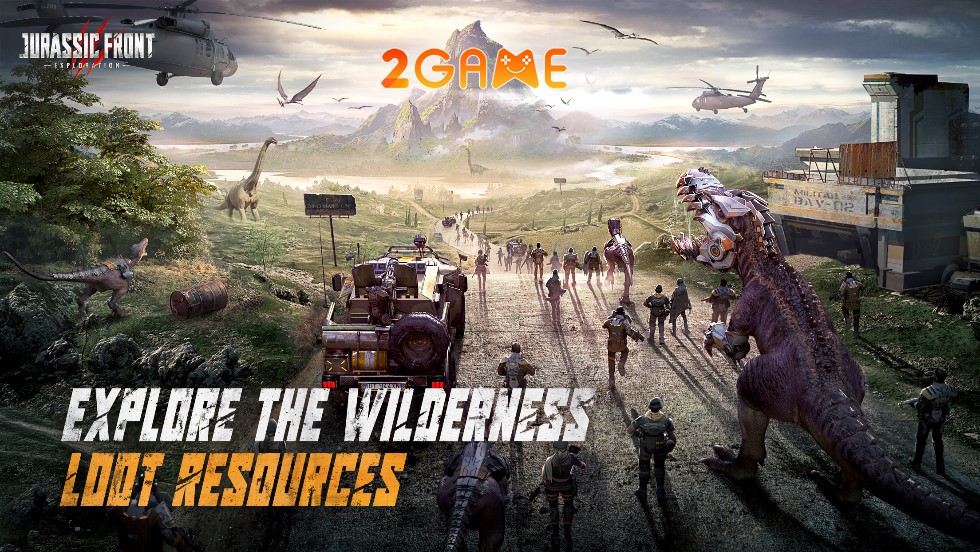 jurassic-front-exploration-1 Jurassic Front: Exploration – Game đại chiến khủng long thế hệ mới jurassic front exploration 1