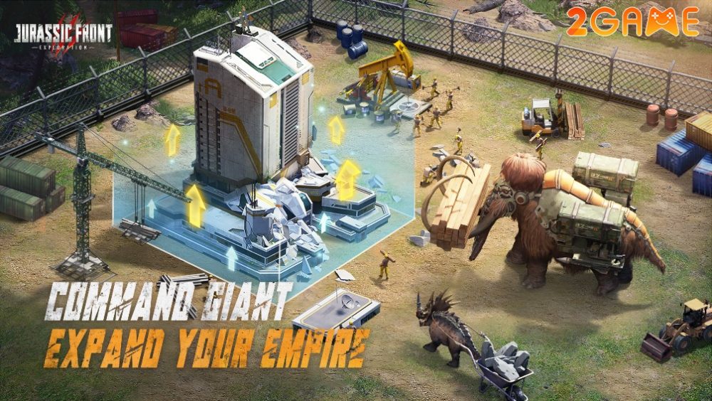 jurassic-front-exploration-3 Jurassic Front: Exploration Xây dựng và phát triển căn cứ của bản thân