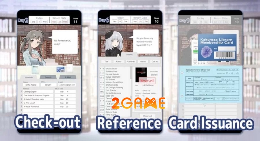 Kakureza Library – Số phận của những người đọc sách sẽ nằm trong tay bạn kakureza library mobile 1