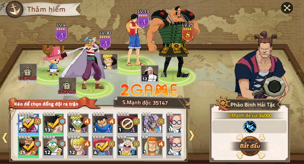 kho-bau-dai-chien-2 Kho Báu Đại Chiến sẽ đưa người chơi tới thế giới One Piece đầy thú vị trên nền đồ họa 3D kho bau dai chien 2