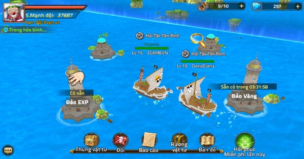 Kho Báu Đại Chiến sẽ đưa người chơi tới thế giới One Piece đầy thú vị trên nền đồ họa 3D kho bau dai chien thumbjpg