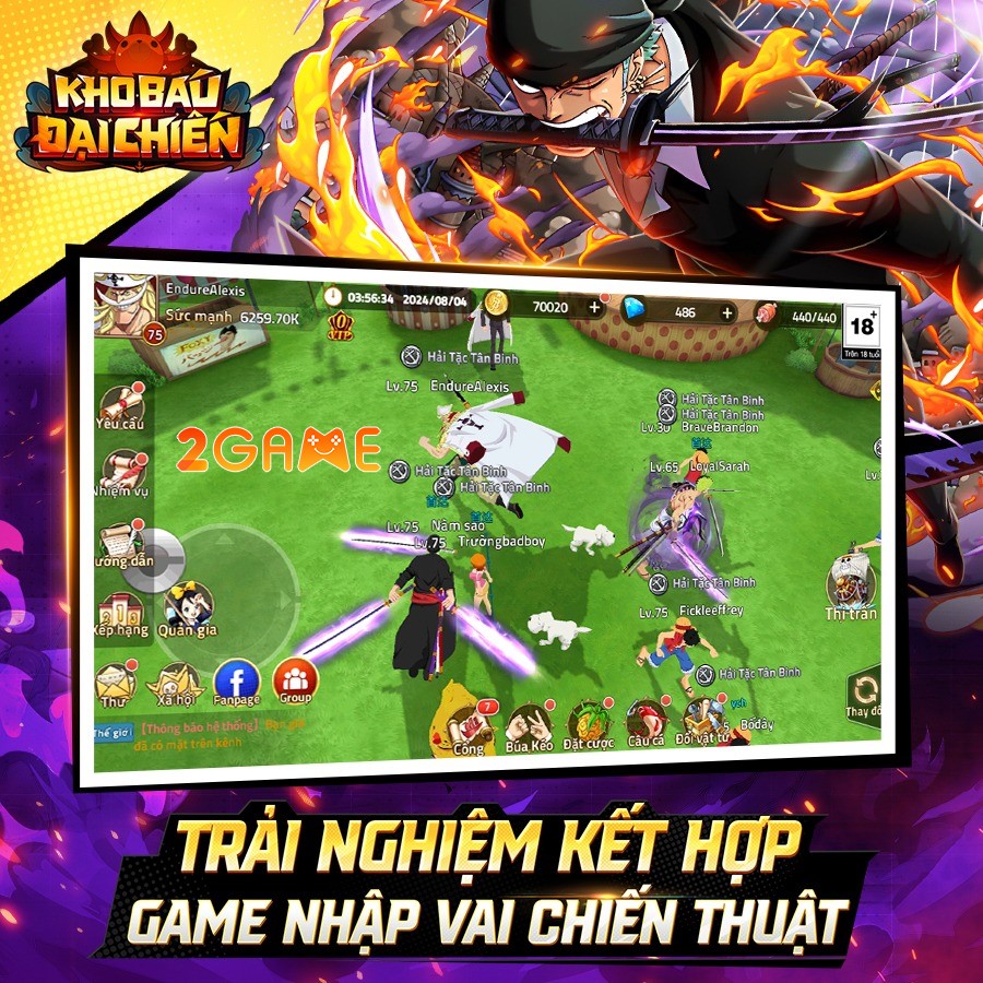 kho-bau-dai-chien-vmge-1 Kho Báu Đại Chiến – Game đấu tướng với chủ đề One Piece 3D siêu xịn sắp ra mắt kho bau dai chien vmge 1