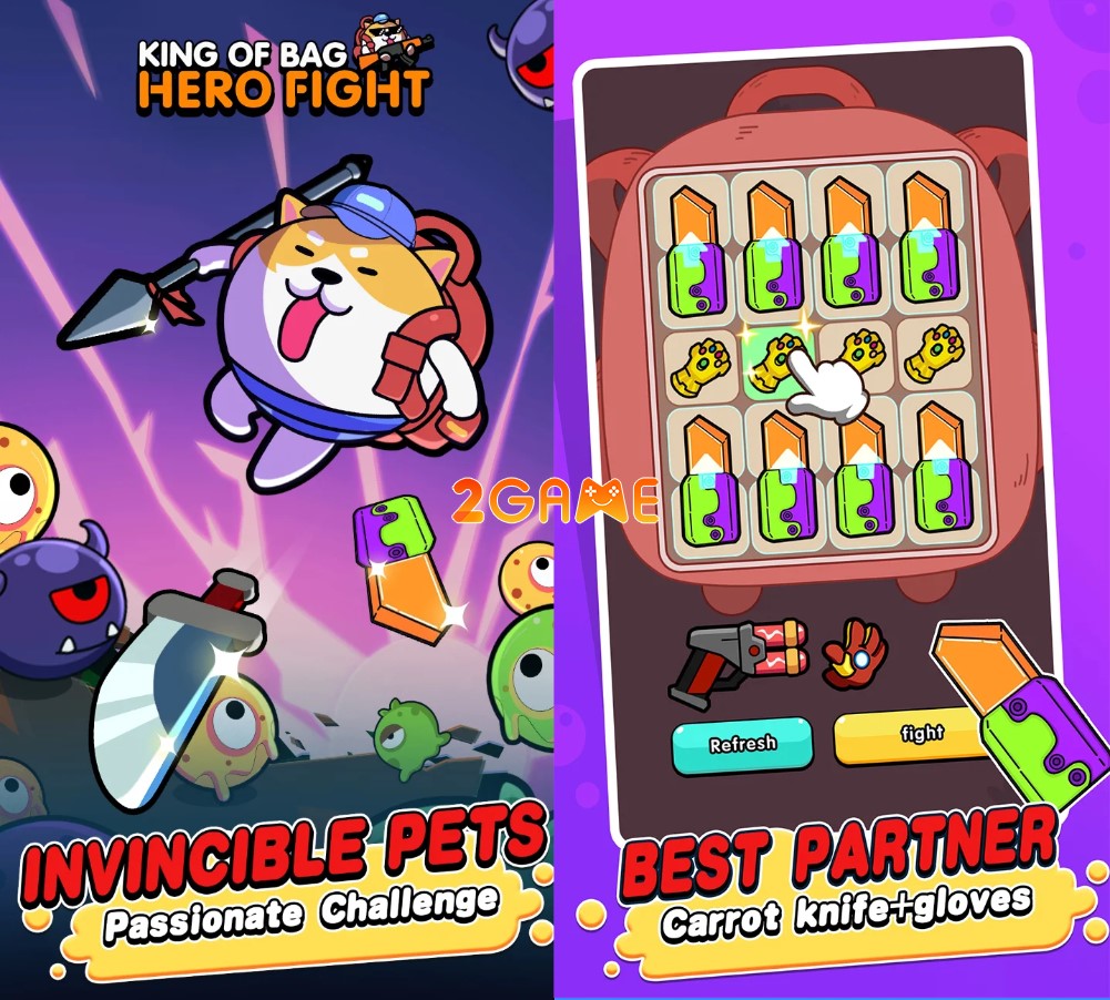 king-of-bag-hero-fight-2 King of Bag Hero Fight – Hóa thân thành chó để bảo vệ thế giới king of bag hero fight 2