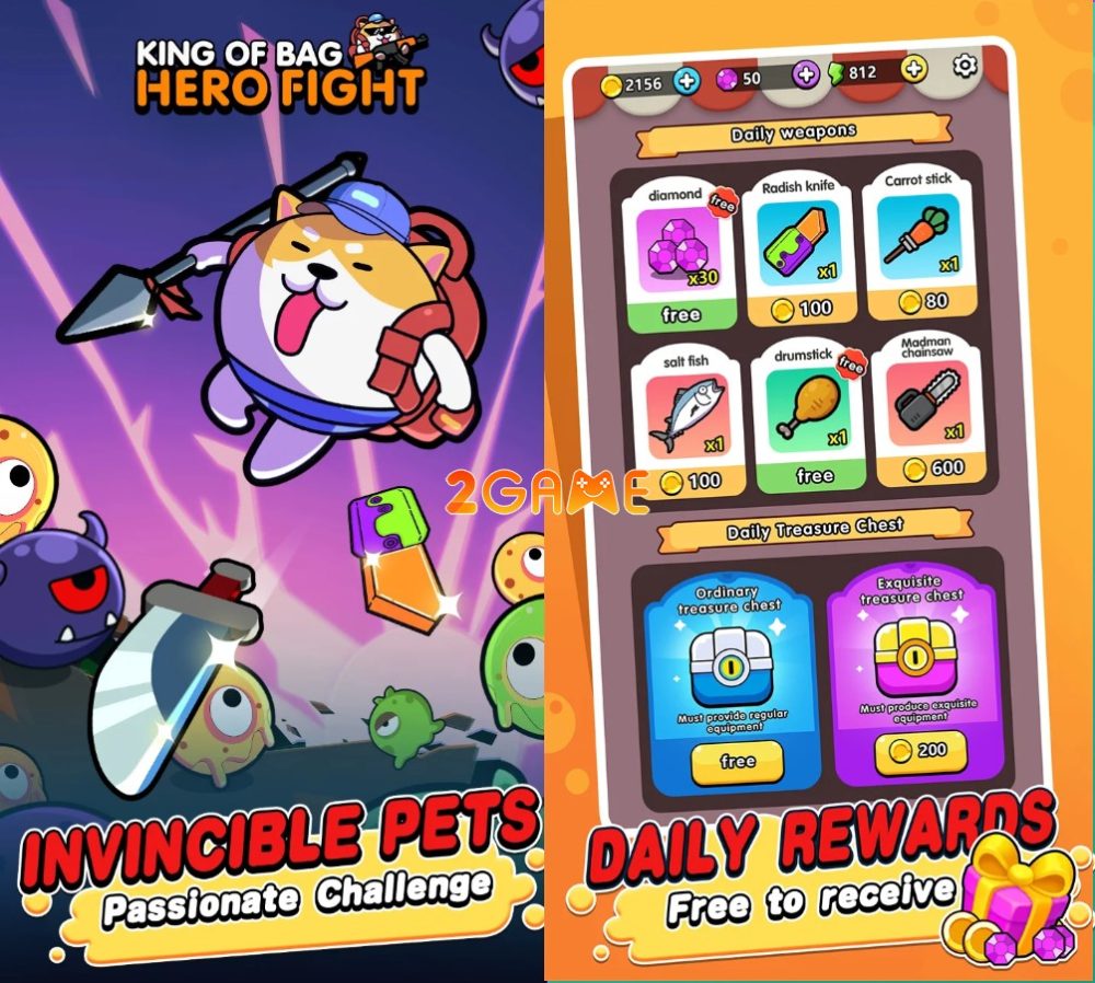 king-of-bag-hero-fight-4 King of Bag Hero Fight – Hóa thân thành chó để bảo vệ thế giới king of bag hero fight 4
