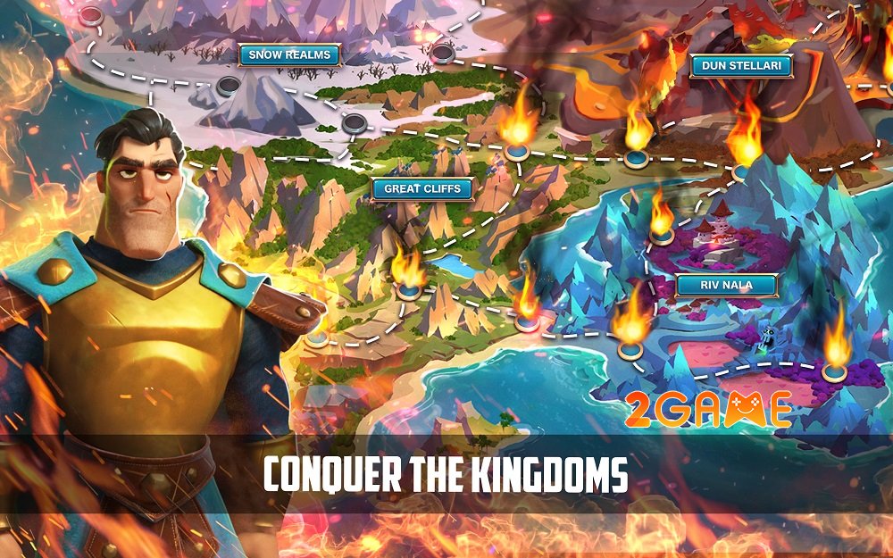 kingdombrawl-2 Kingdom Brawl: War Legion – Game chiến thuật với các trận chiến so đội hình hoành tráng kingdombrawl 2