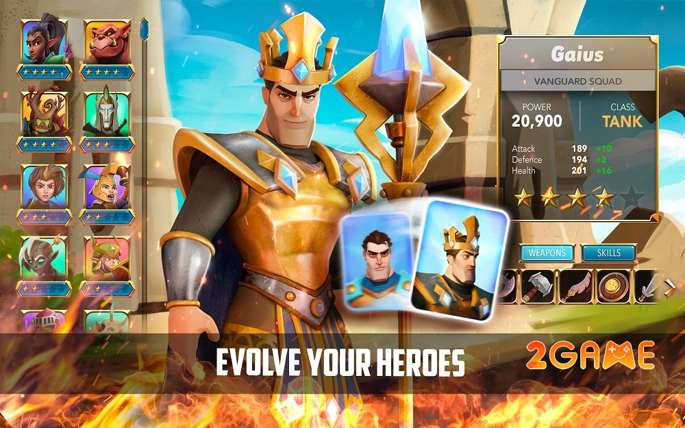 kingdombrawl-4 Kingdom Brawl: War Legion – Game chiến thuật với các trận chiến so đội hình hoành tráng kingdombrawl 4