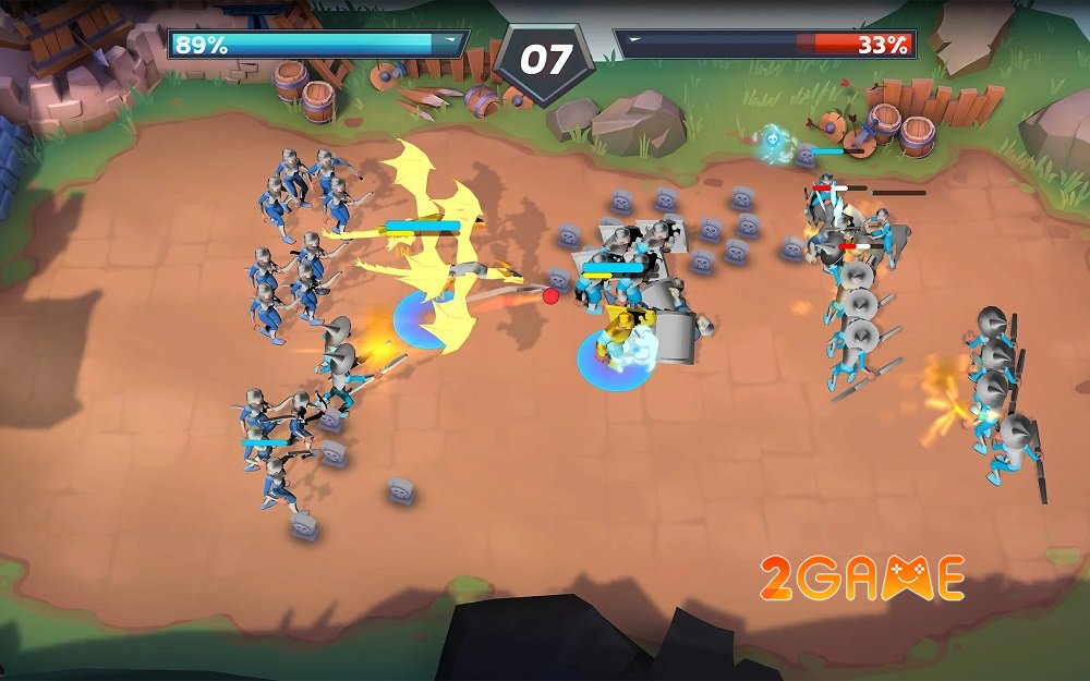 kingdombrawl-5 Kingdom Brawl: War Legion – Game chiến thuật với các trận chiến so đội hình hoành tráng kingdombrawl 5