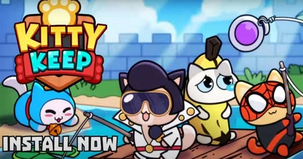 Kitty Keep – Dùng những chú mèo đáng yêu để bảo vệ lâu đài bãi biển của bạn kitty keep ios android thumbjpg