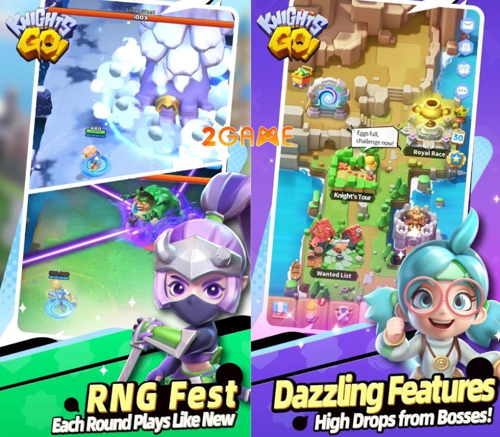 Khám phá lối chơi thú vị trong game Knights Go