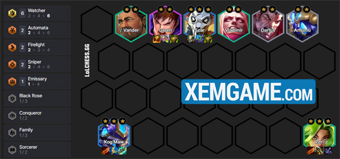 kog-maw-giam-sat-2 ĐTCL 14.23: Hướng dẫn chi tiết bài Kog’Maw Giám Sát – “Ahri Tiên Phong” của mùa 13 kog maw giam sat 2