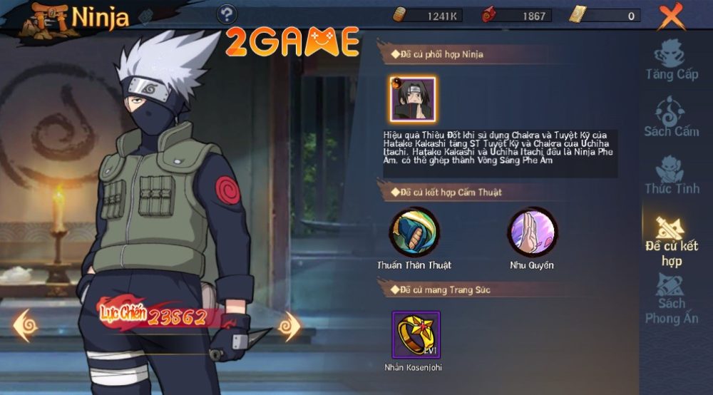 lang-nhan-gia-4 Các tính năng hỗ trợ trong game Làng Nhẫn Giả cực kỳ hữu ích