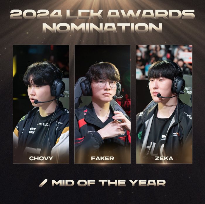 lck-awards-2024-4 LCK Awards 2024: Thế “Tam quốc” giữa T1, Gen.G và Hanwha Life Esports lck awards 2024 4