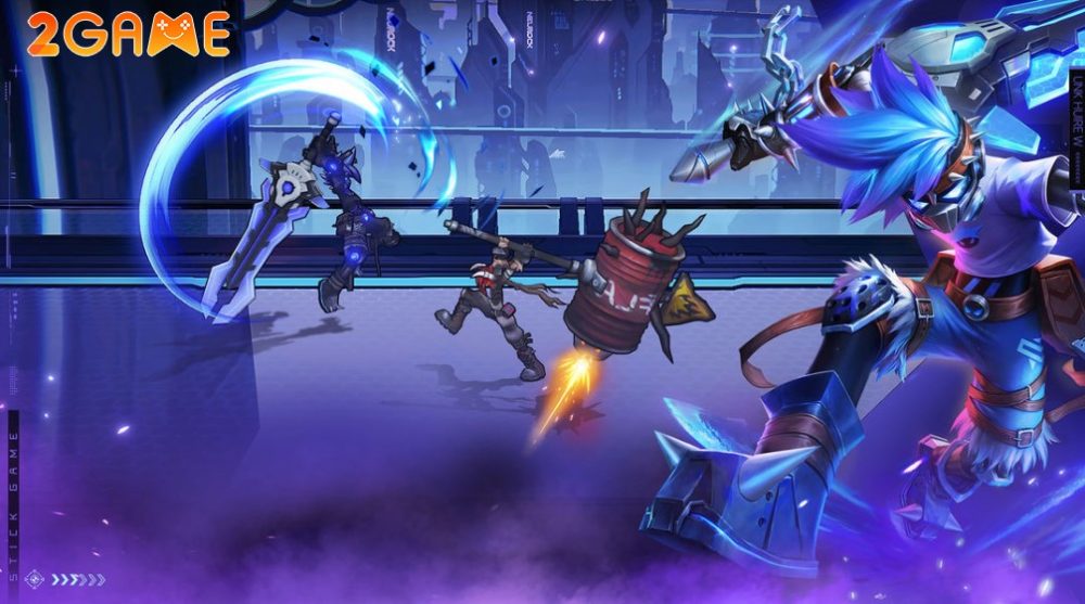 league-of-stickman-3-4 Trải nghiệm cảm giác chặt chém đã tay trong game League of Stickman 3