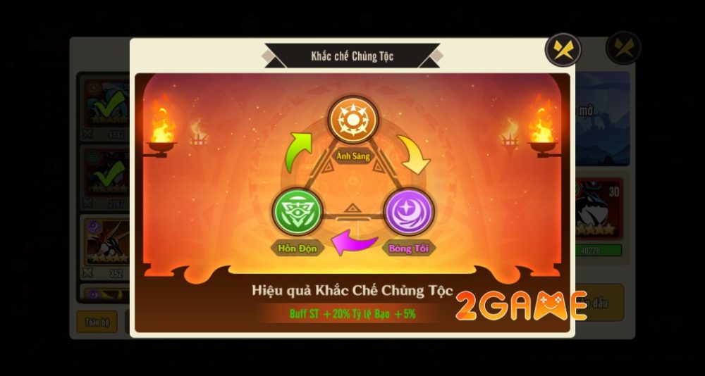 Chỉ với ba hệ, game Liên Minh Stickman đã tạo nên một lối chơi đậm chất chiến thuật