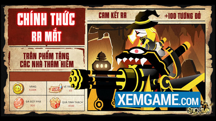 Liên Minh Stickman tặng 1100 giftcode đầy giá trị nhân dịp ra mắt lien minh stickman tang giftcode 2