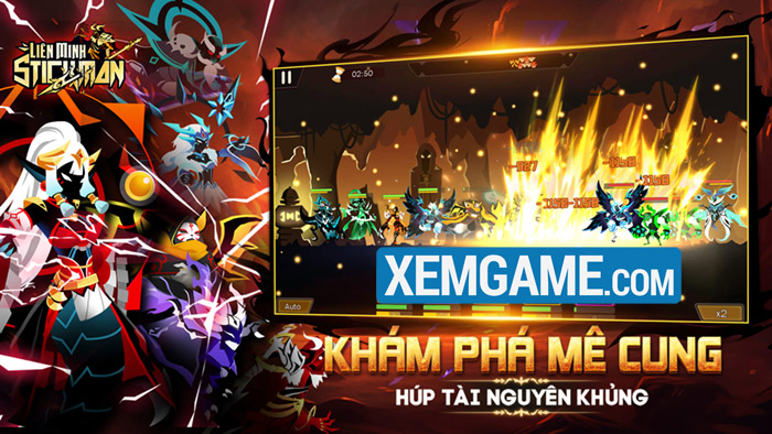 Liên Minh Stickman tặng 1100 giftcode đầy giá trị nhân dịp ra mắt lien minh stickman tang giftcode 3