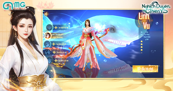 Linh Vu là môn phái pháp sư toàn năng trên chiến trường Nghịch Duyên Thiên Ý