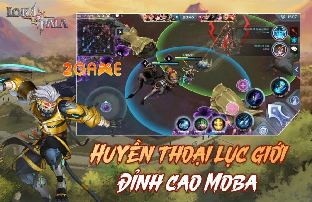 Lokapala Huyền Thoại Lục Giới – Game Moba cực hot sẽ ra mắt chính thức trong tháng 8? lokapala huyen thoai luc gioi 1 1