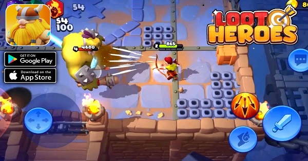 Loot Heroes – Game co-op RPG với thiết kế vẽ tay tuyệt đẹp lootheroesfantasy rpg games thumbjpg