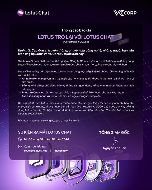 Có gì mới lạ trong Lotus Chat - Ứng dụng chat được xem như màn trở lại đầy