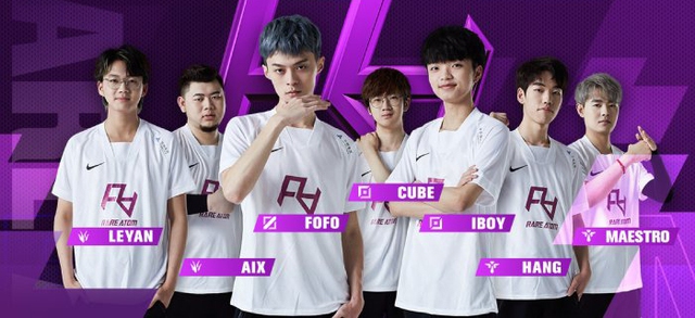 Rare Atom cũng từng có một số hảo thủ Rare Atom cũng từng có một số hảo thủ