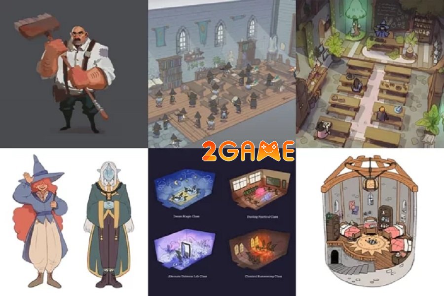 magic-school-2 Nhà phát triển game Mini Metro – Dinosaur Polo Club tiết lộ hình ảnh về dự án Magic School magic school 2