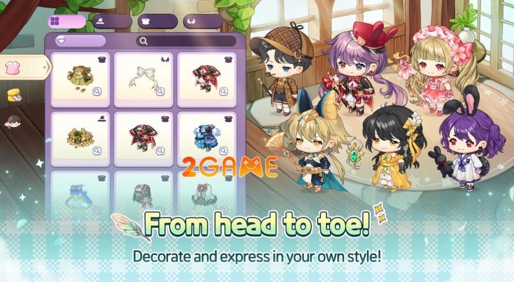 magical-ink-4 Kho trang phục và đồ trang trí đồ sộ trong game Magical Ink