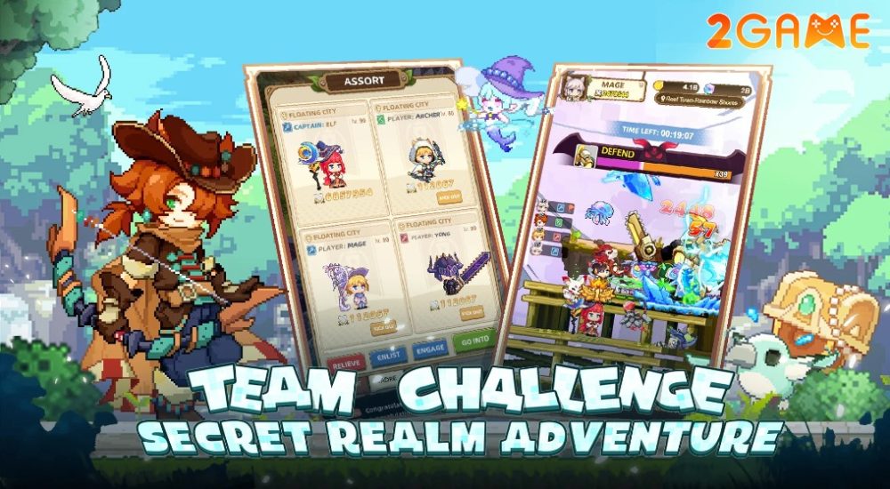 maple-tale-5 Tổ đội cùng bạn bè và săn những con boss khó nhằn trong game Maple Tale