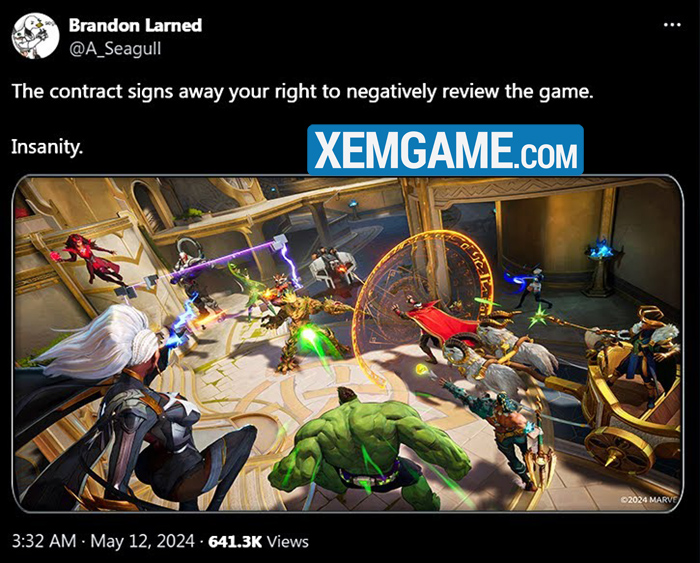 marvel-rivals-long-dieu-khoan-bi-phan-doi-1 Marvel Rivals lồng vào điều khoản “không được review” xấu khi thử nghiệm!?? marvel rivals long dieu khoan bi phan doi 1