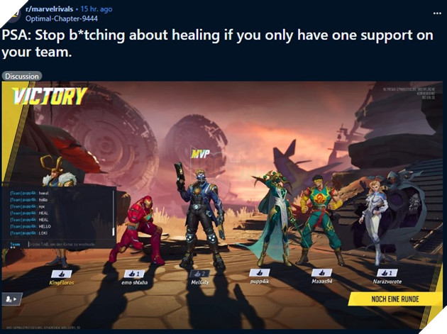 Game Thu Marvel Rivals Dang Cuc Ky Met Moi Voi Nhung Dong Doi Hay Than Van 3 Marvel Rivals