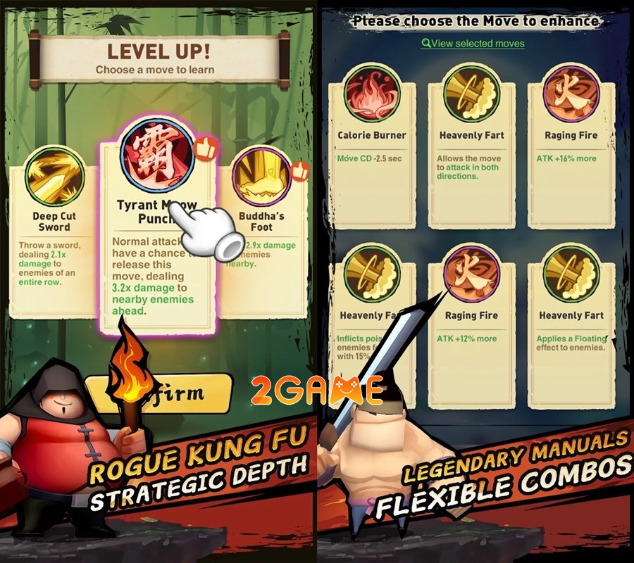 Master Chubby – Game roguelike võ thuật với phong cách đồ họa độc đáo master chubby 4