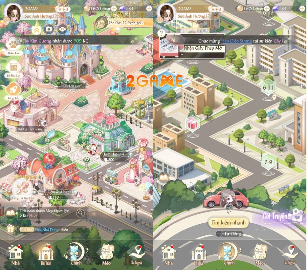 Trải nghiệm nhiều lối chơi trong 1 tựa game thời trang duy nhất Me and Meo: Bé Mèo Của Tôi