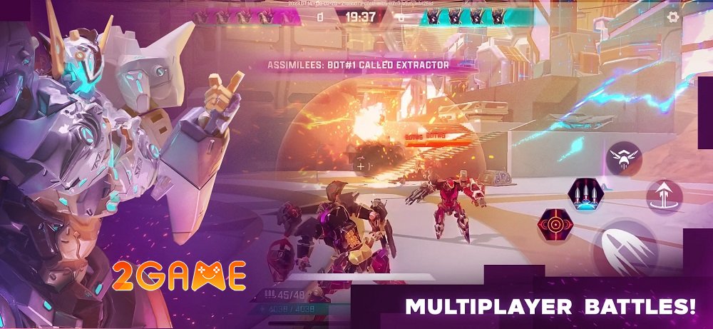 mechachainwarrobotshooter-1 Mechachain: War Robot Shooter – Game bắn súng chiến tranh robot nhiều người chơi mechachainwarrobotshooter 1