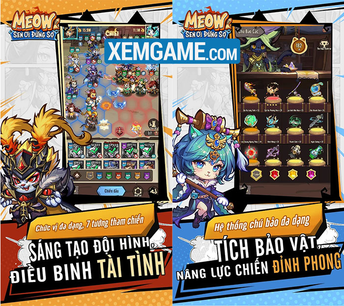 meow-oi-sen-dung-so-2 Có gì ở Meow! Sen Ơi Đừng Sợ, tựa game tôn sùng “hoàng thượng” meow oi sen dung so 2