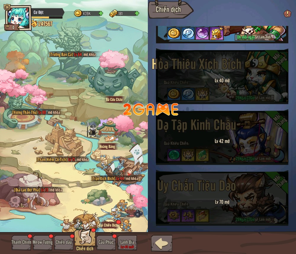 meow-sen-oi-dung-so-6 Meow: Sen Ơi Đừng Sợ – Game Tam Quốc phiên bản mèo có gì hot mà khiến game thủ say mê? meow sen oi dung so 6