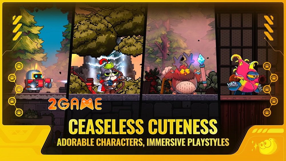 Meow Hunter – Game nhập vai cuộn cảnh mới từ nhà sản xuất Soul Knight meowhunter ha 2