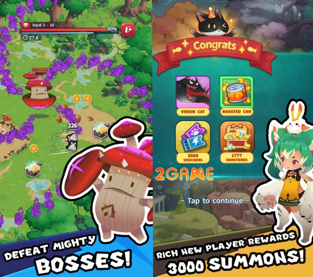 meowzilla-2 MeowZilla Lối chơi mở rương kết hợp sinh tồn độc đáo