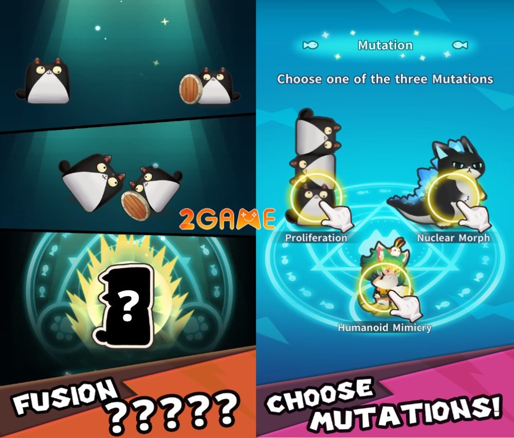 meowzilla-3 Tiến hóa chú mèo thành nhiều hình dạng khác nhau trong game MeowZilla ?