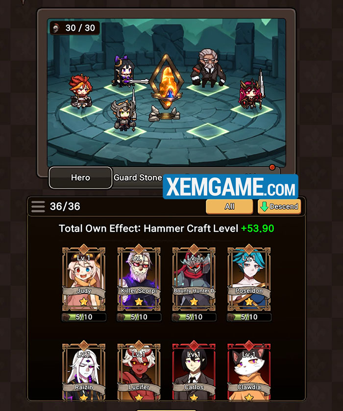 Mercenary Alliance – game idle giải trí mới siêu thú vị mercenary alliance 2