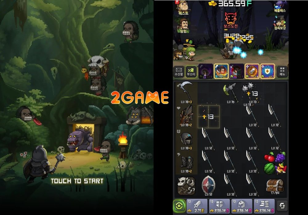 Merge Knights – Game pixel độc đáo của hãng game Wemade Connect merge knights 1