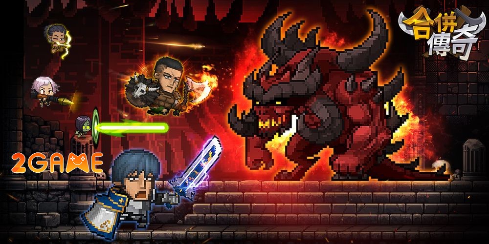 Merge Knights – Game pixel độc đáo của hãng game Wemade Connect merge knights 4