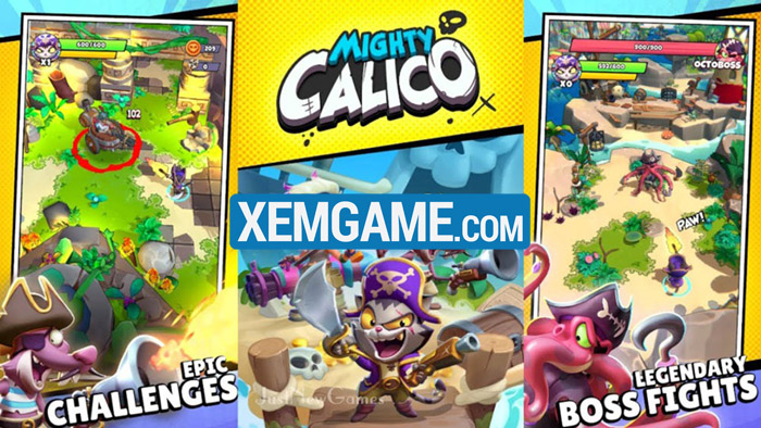 Mighty Calico – game giải trí mới, tham gia cuộc phiêu lưu của những chú mèo mighty calico 3 1
