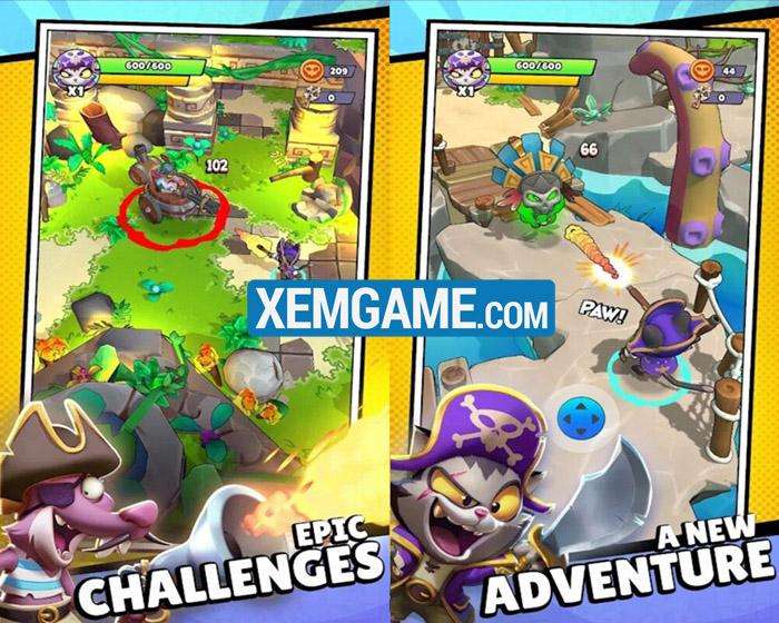 Mighty Calico – game giải trí mới, tham gia cuộc phiêu lưu của những chú mèo mighty calico 4 1