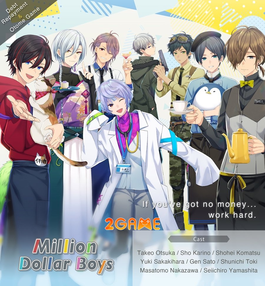Million Dollar Boys: OtomeGame – Game hẹn hò dễ thương và dễ chơi milliondollarsboys 2