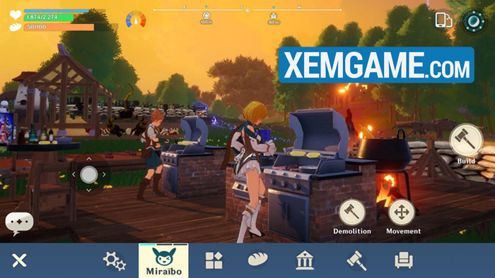 Miraibo GO – game giống Palworld cho đặt hàng trước trên mobile miraibo go 1